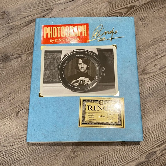 Photograph By Ringo Starr Hardcover Book - Picture 1 of 2